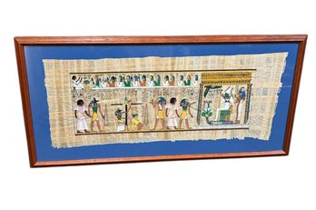 Egyptian Papyrus Framed Artwork