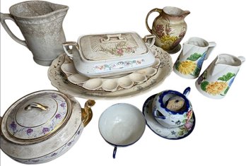Large Group Of Assorted Ceramics And Pottery