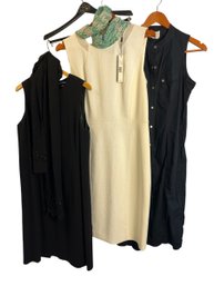 Black & White Dress Series & Scarves (L)