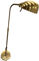 Brass Shell Floor Lamp