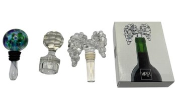 Bottle Stopper Assortment 4pc (DR)