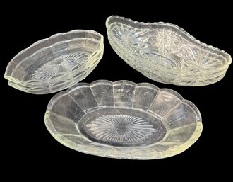 Glass Serving Dishes 6pc