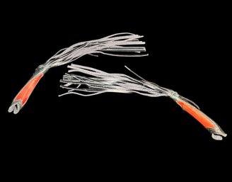 Small Handheld Leather Whip Pair