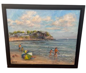 Deborah Perez Seashore Original Signed Painting (BR2)