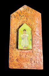 Flower Girl In Pink Shoes Original Signed Art