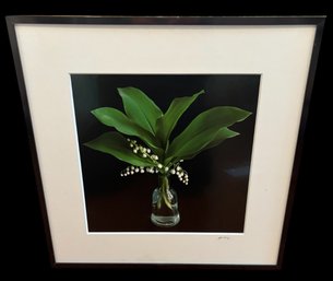 Liillies Of The Valley Photograph Signed By Janice Koskey (DR2)