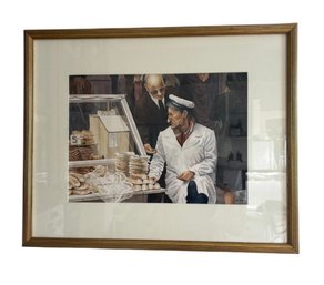 Haletky Watercolor Print