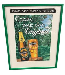 Magners Irish Cider Framed Advertising Print