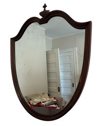 Mahogany Shield Mirror (BR1)