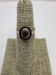 Small Ruby 925 Ring