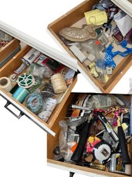Three Junk Drawers Full Of Useful Household Items! (BA2)