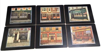 Pimpernel Corked Back London Pub Place Mat 6pc