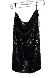Calvin Klein Black Sequin Skirt New With Tags! (C1)