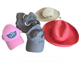 Wallaroo & Other Assorted Ladies Hats 5pc (LR)