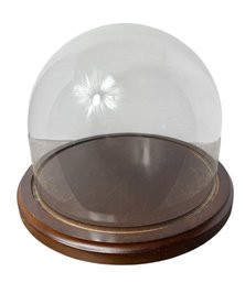 Bards Large Hand Blown Glass Display Dome B