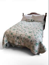 Antique Wood Bed (BR1)