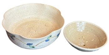 Handmade Studio Pottery Pair (K)