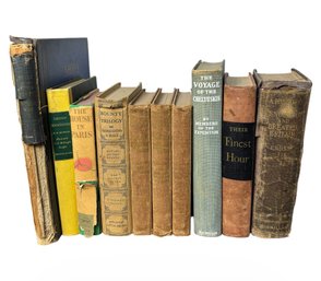 Antique & Vintage Books 10pc
