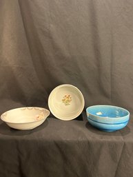 3 Porcelain Bowls