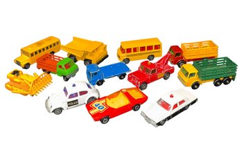 Diecast Toy Vehicles 12pc