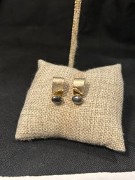 Sterling Silver Hematite Earrings