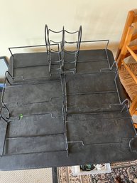 Metal Hangers & Wine Rack