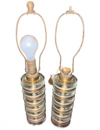Hollywood Glam Table Lamp Pair