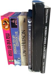 DVD VHS And Cassette Tapes 6pc  (B)