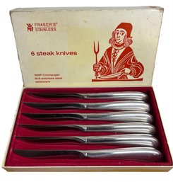 WMF Fraser's Cromargan 18/8 Stainless Steel Steak Knives(K)