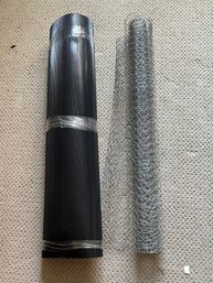 Black Mat & Chicken Wire