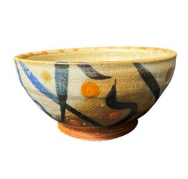 Original Abstract Pottery Bowl