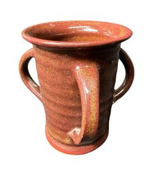 Plimoth Plantation Crafts Shop 17th Century Style Triple Handled Mug