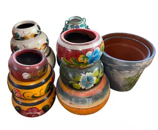 Outdoor Plant Pots Large Assortment (SR)