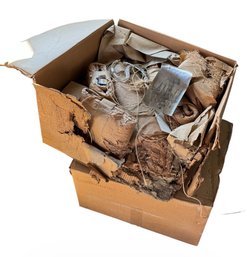 Jordan Marsh Old Crystal Hanging Chandelier (SR)