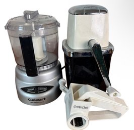Cuisinart Mini Prep Plus Processor, Swing A Way Ice Crusher, & Grater 3pc (K)