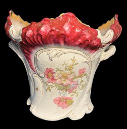 Floral Jardinerie Antique Red Planter Pot