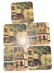Pimpernel Parisian Scenes Coaster 5pc (L)