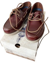 Bass Boaters Med Brown Seafarer Mens Boat Shoes (br1)