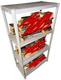 Four Tier Plastic Utility Shelving (A)