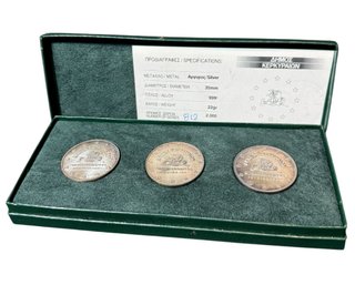 Greek Silver Commemorative Coins