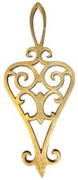 Ornate Brass Trivet