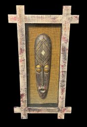 African Mask Framed Wall Art