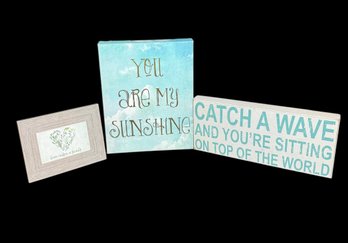 Inspirational Wall Art & Home Decor