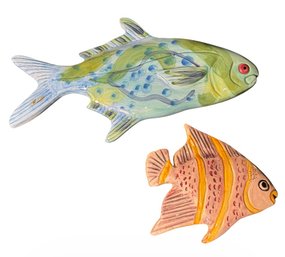 Ceramic Fish Wall Hangings