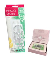 Steve Parish Australian Coasters & Villaware Pierogi Maker