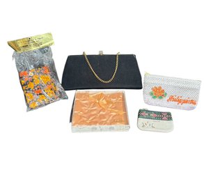 Womens Bags & Souvenir Wallets 5pc