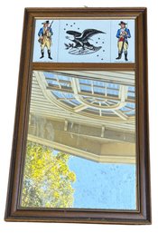 Decorative Solid Wooden Hanging Wall Mirror