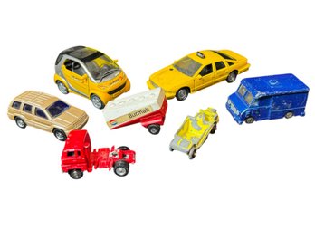 Assorted Diecast Cars & Vehicles 7pc