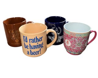 Coffee Mugs 4pc (B2)