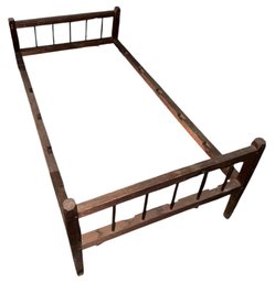 Antique Solid Wooden Bedframe (B2)